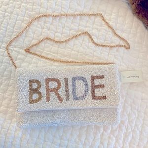 Bride Beaded Clutch